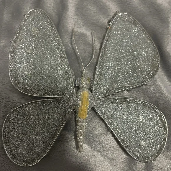 Lot of silver Christmas decor - Picture 9 of 15